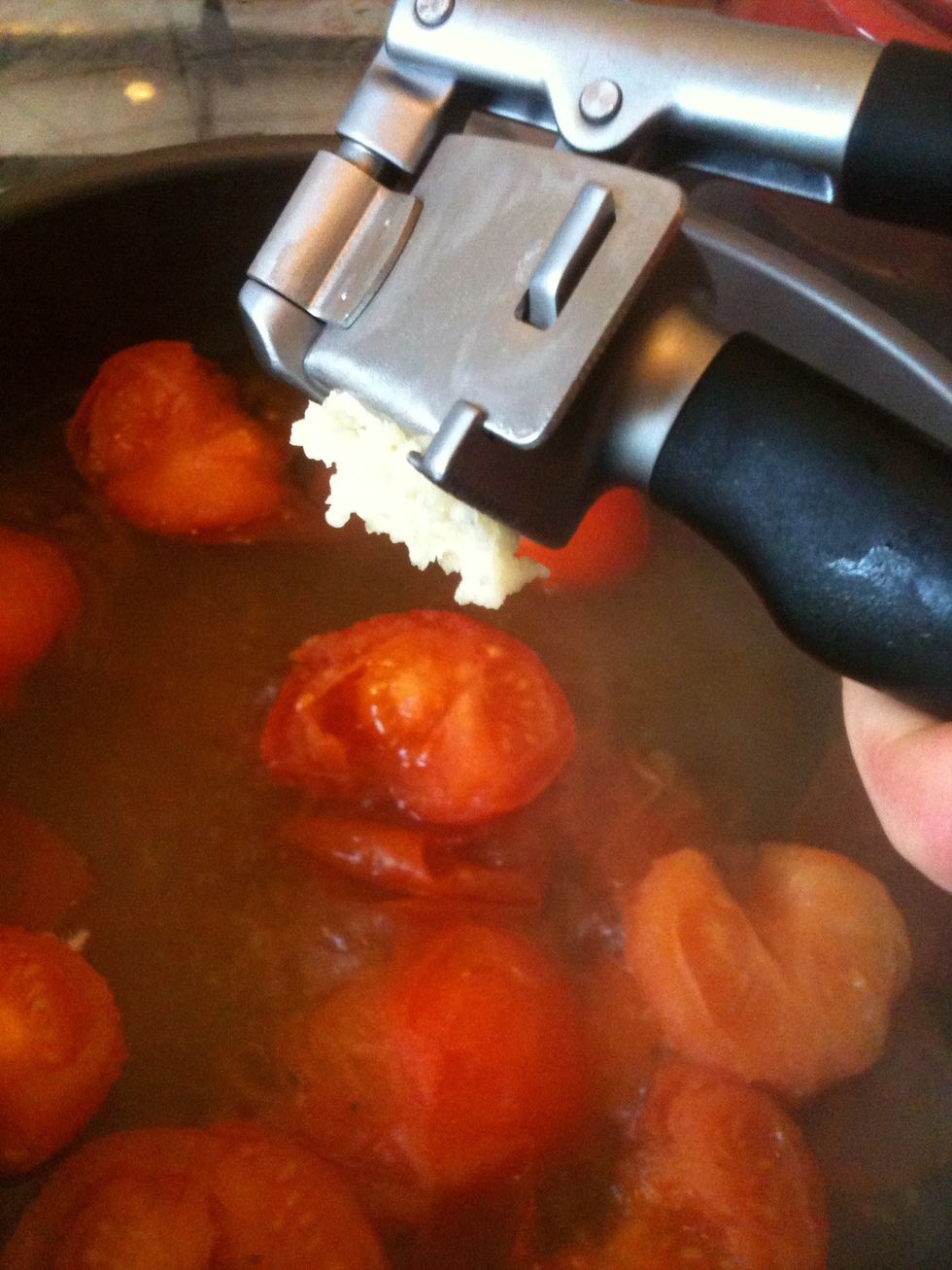 Add the garlic