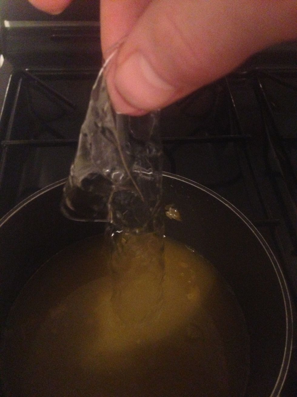 Add the gelatine to your juice.