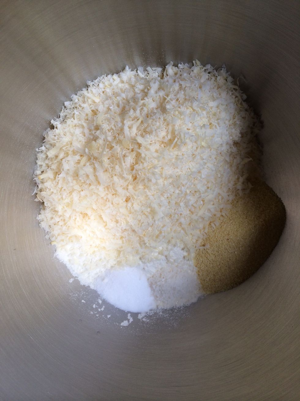 Add the grated Parmesan