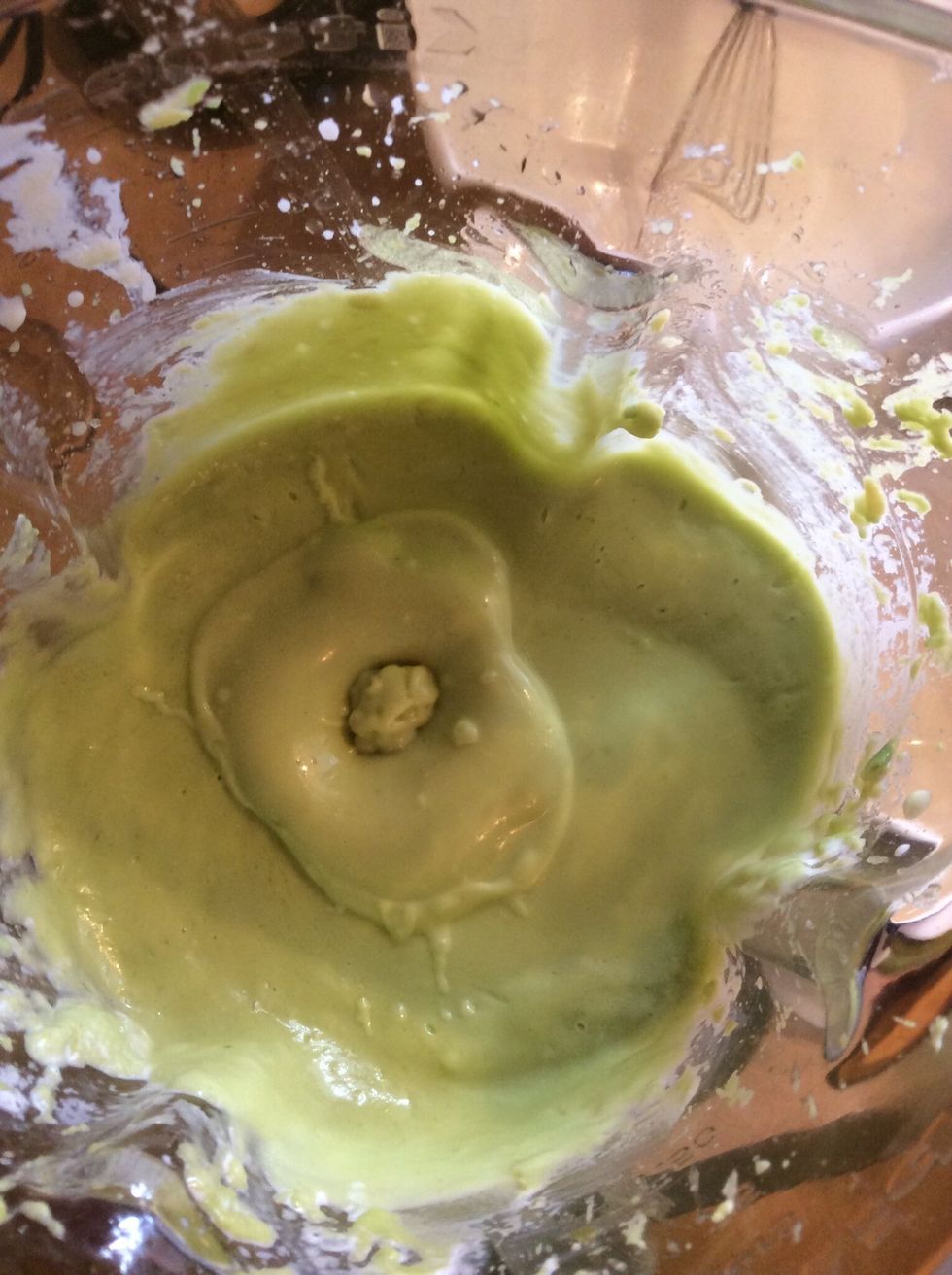 Add the half and half, blend until smooth and creamy.