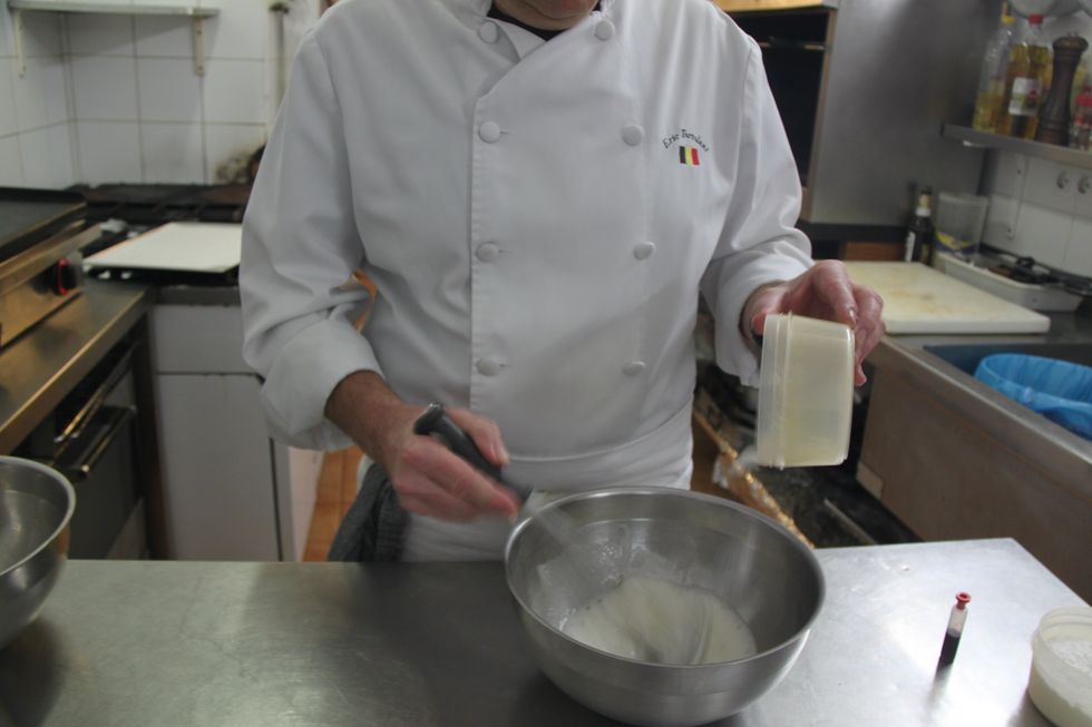 ADD THE INGREDIENTS STEP BY STEP