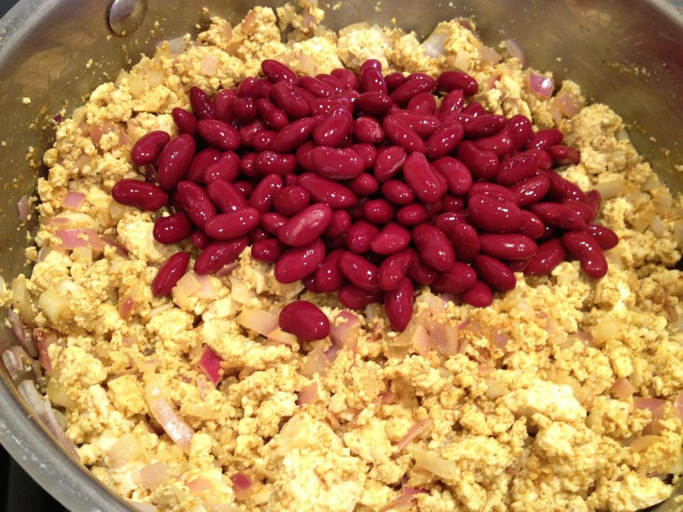 Add the kidney beans