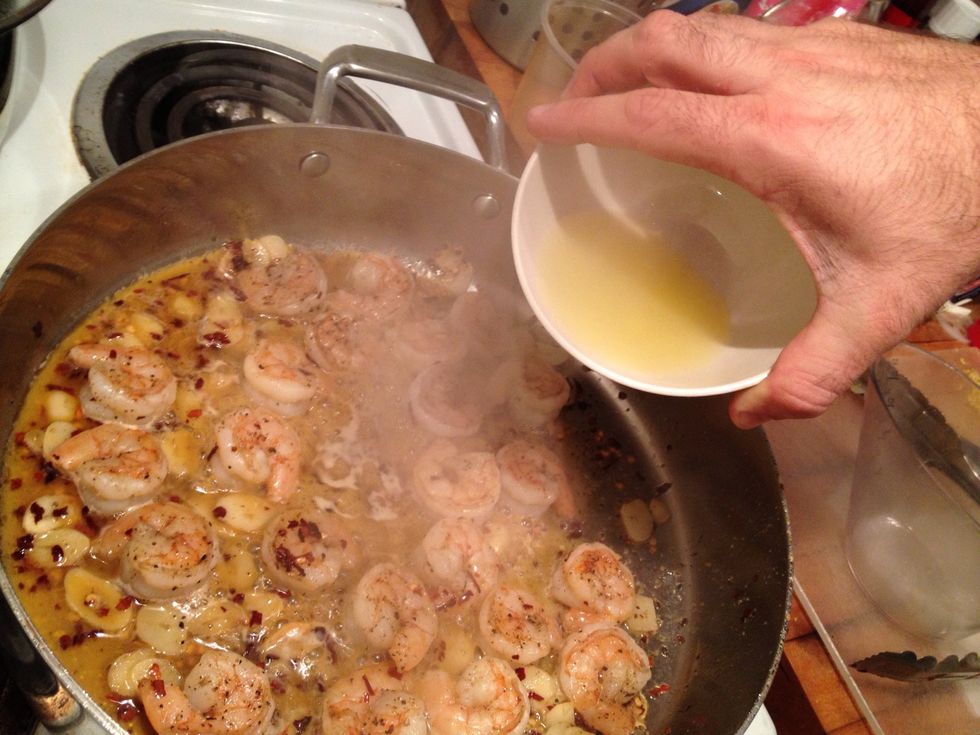 Add the lemon juice.