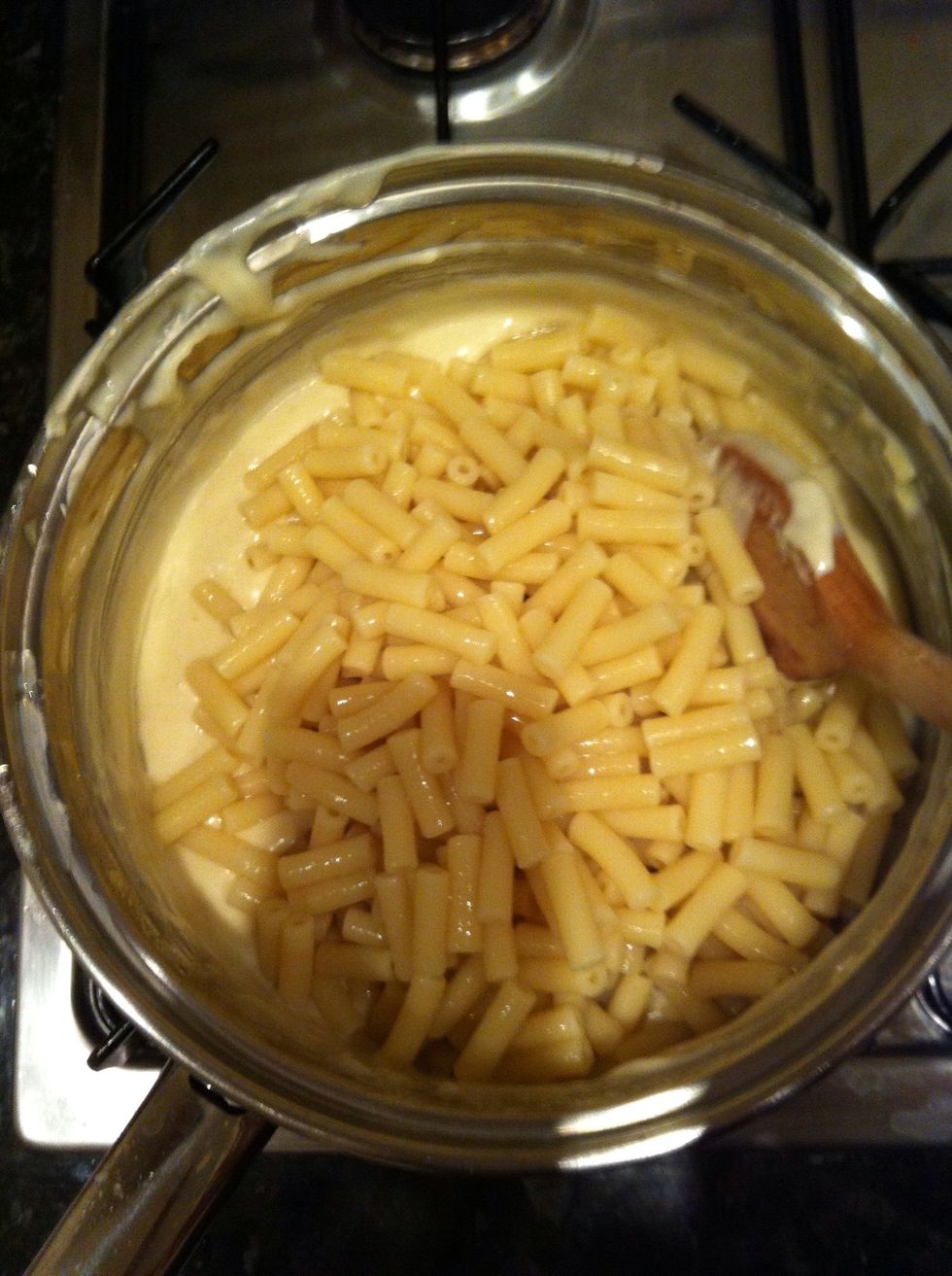 Add the macaroni