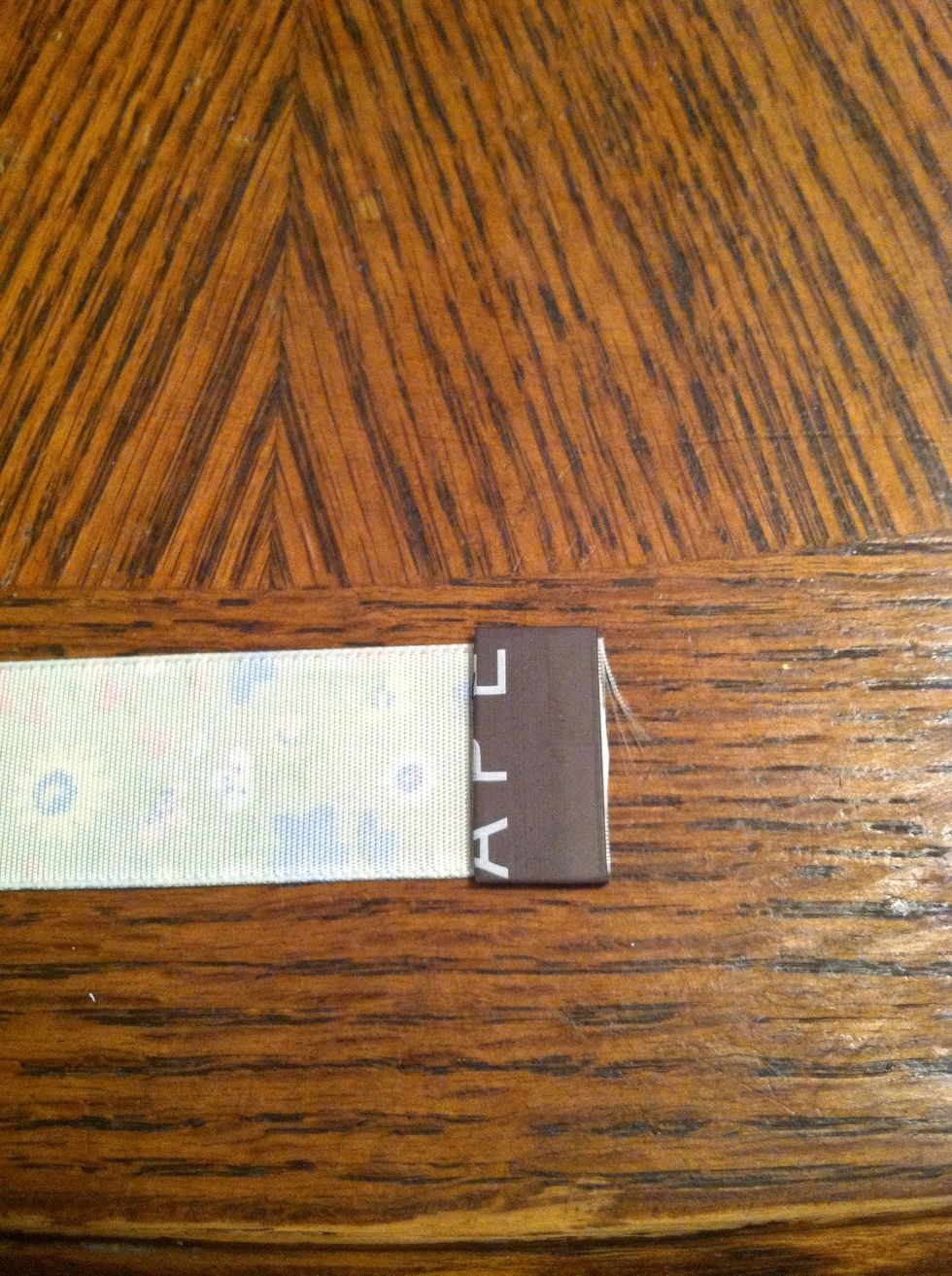 Add the magnet. Remember, magnet side down.