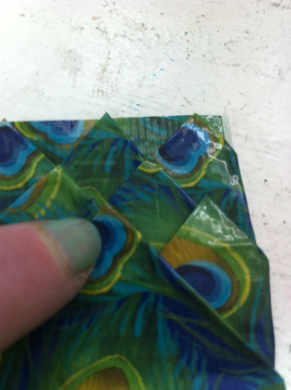 Add the middle one in the v