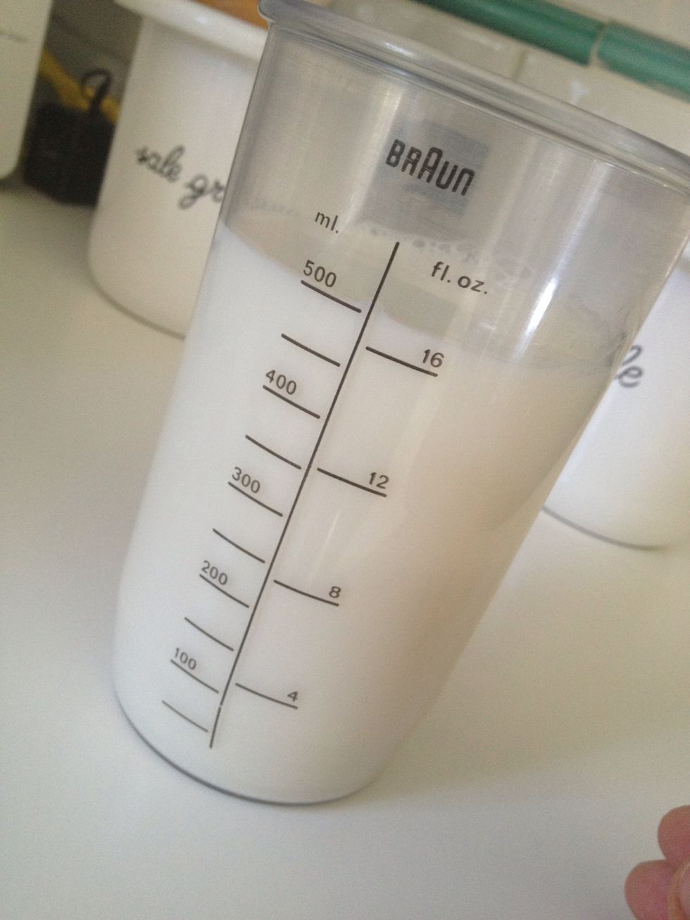 Add the milk