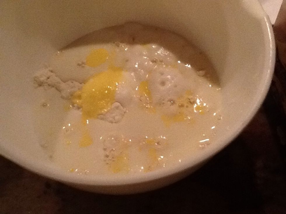 Add the milk