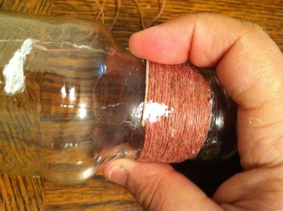 Add the new color and allow it to get tacky.