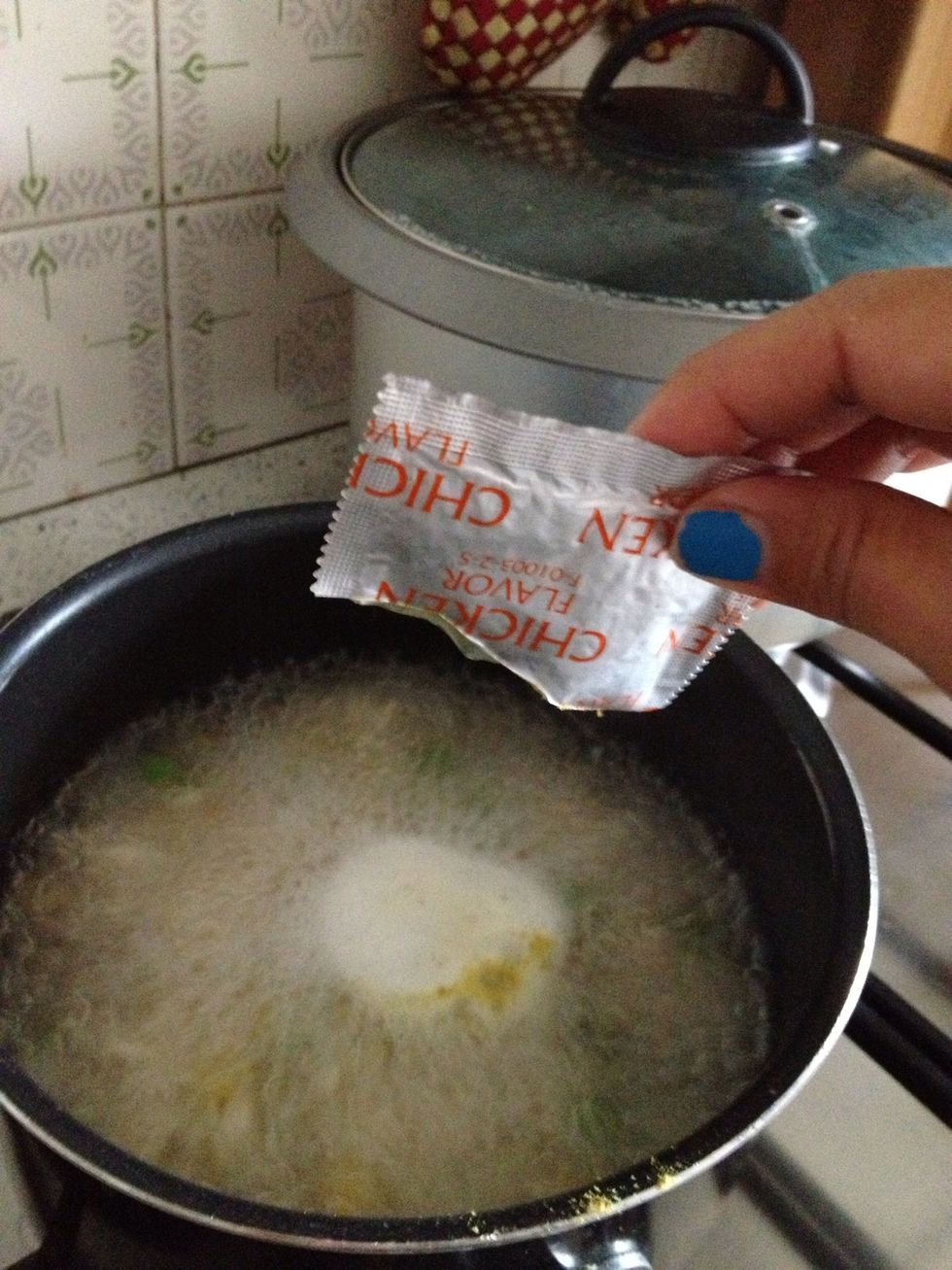 Add the noodle's flavor