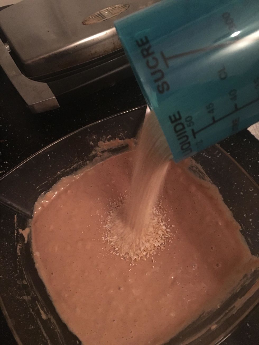 Add the Oat bran