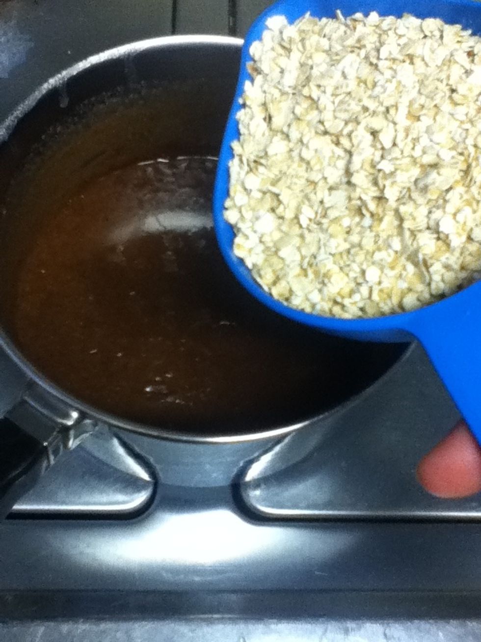 Add the oats