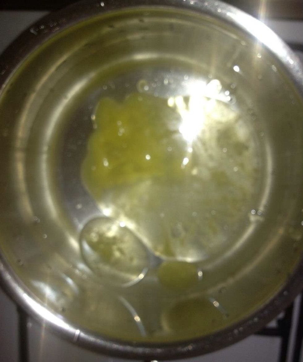 Add the oil