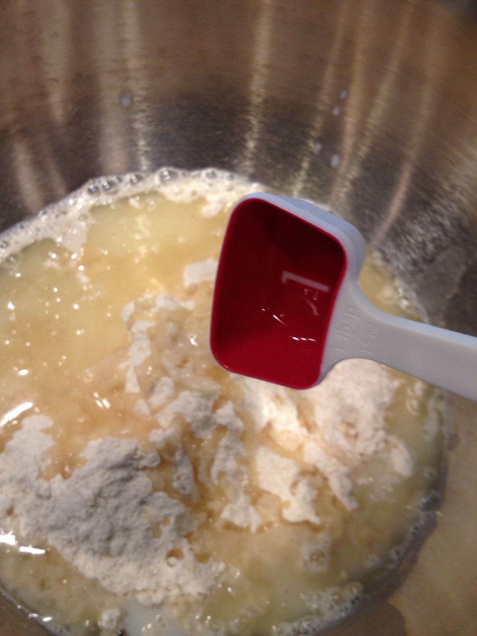 Add the oil.