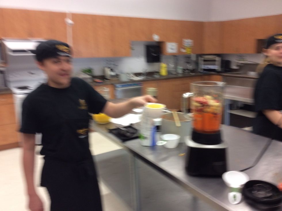 Add the Orange juice