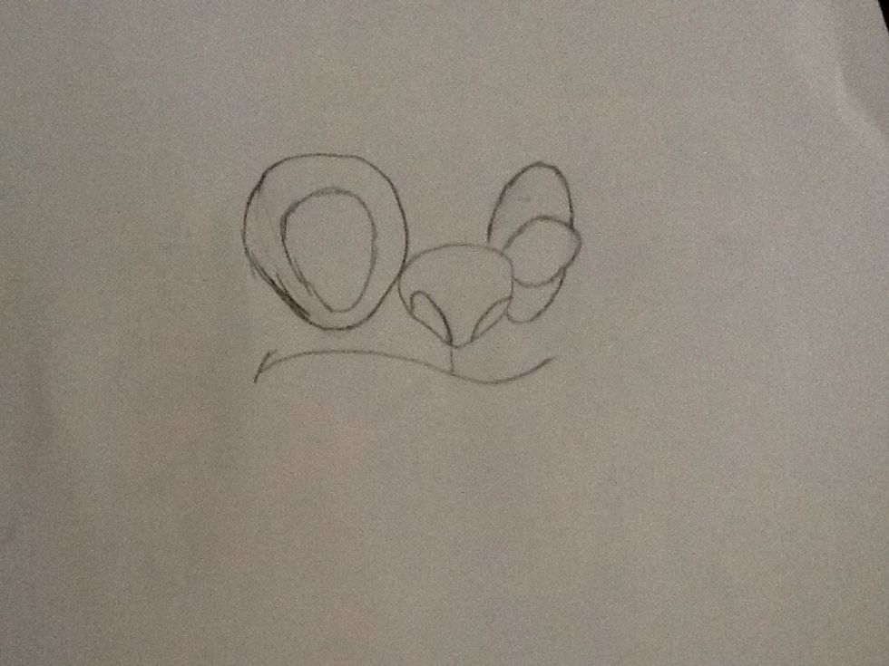 Add the other eye and the pupils