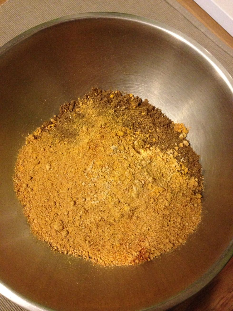 Add the other ground spices