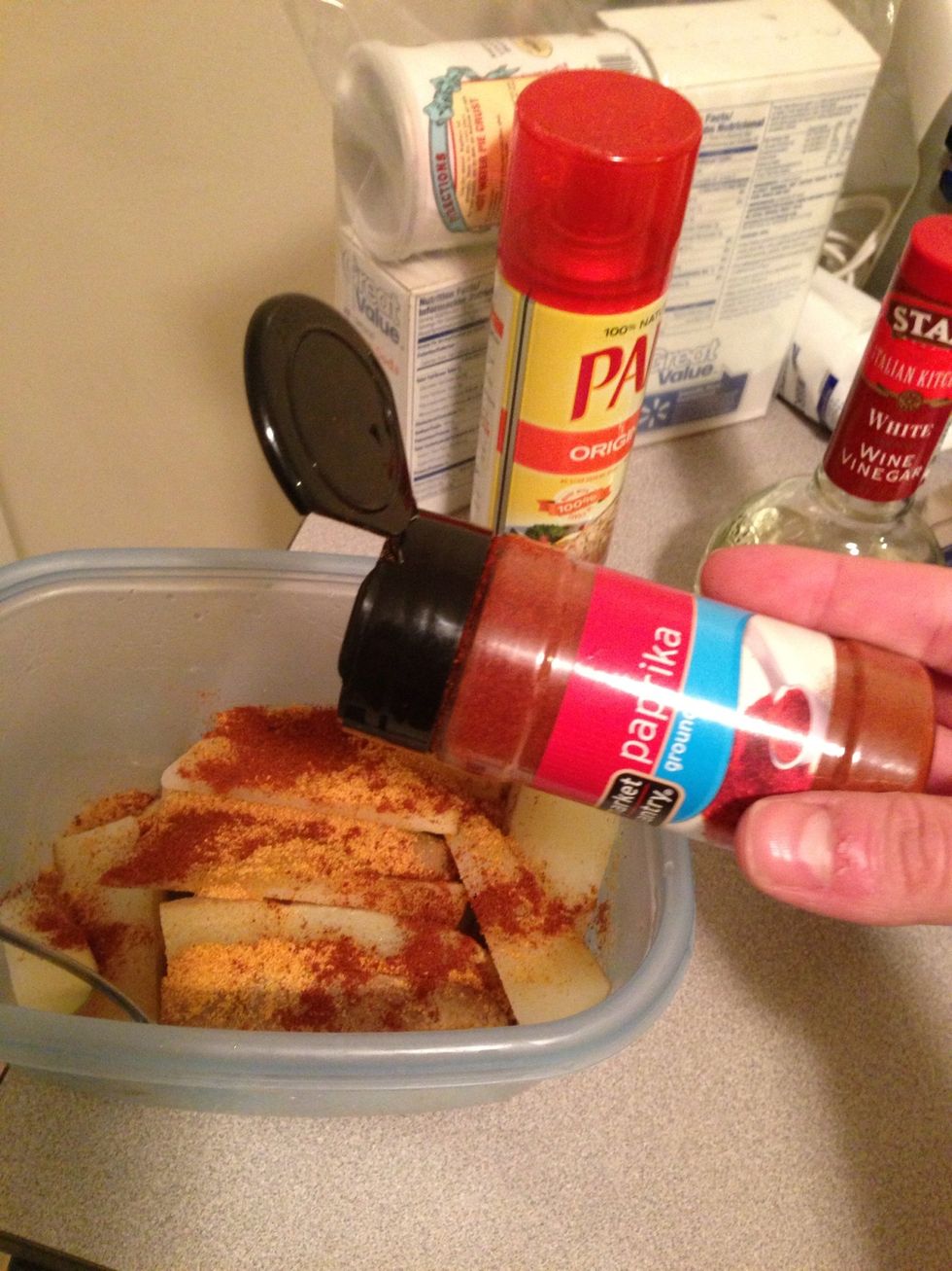 Add the paprika.