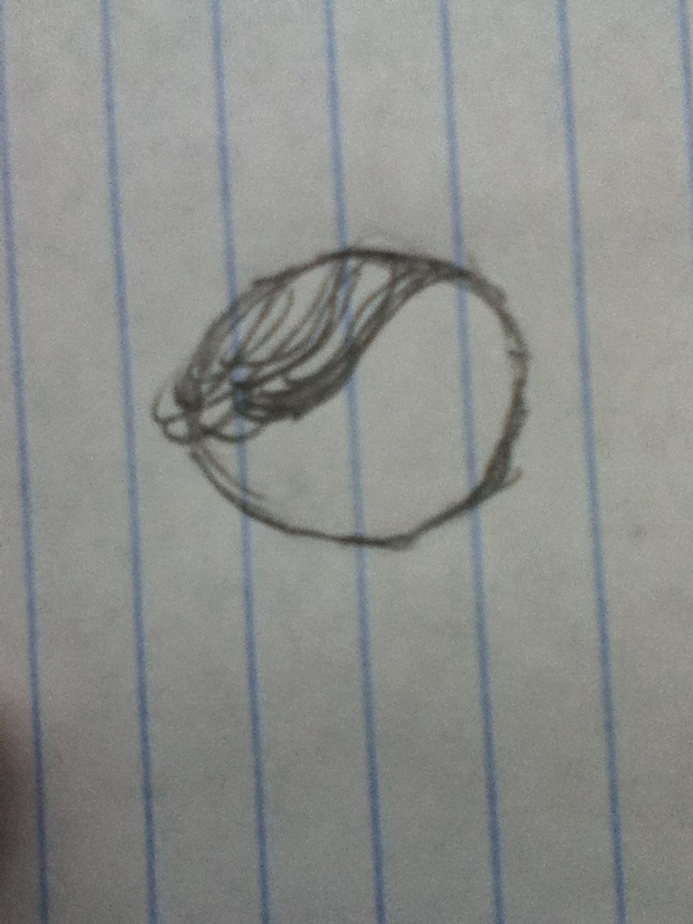 Add the part, and just start to fill it in. Harry has curly hair so\u2026