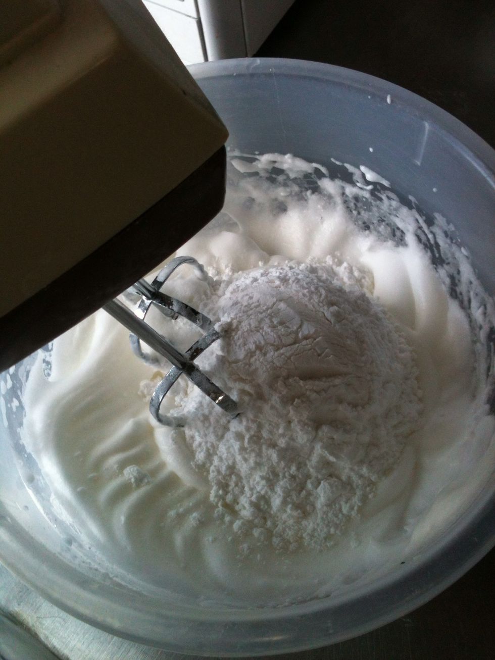 Add the powdered sugar