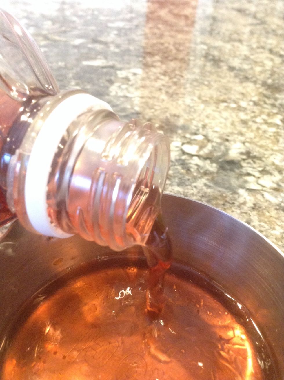 Add the red wine vinegar