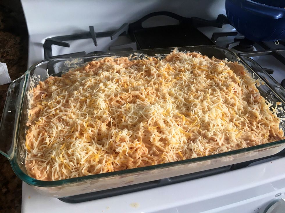 Add the rest of the cheese on top (if wanted)