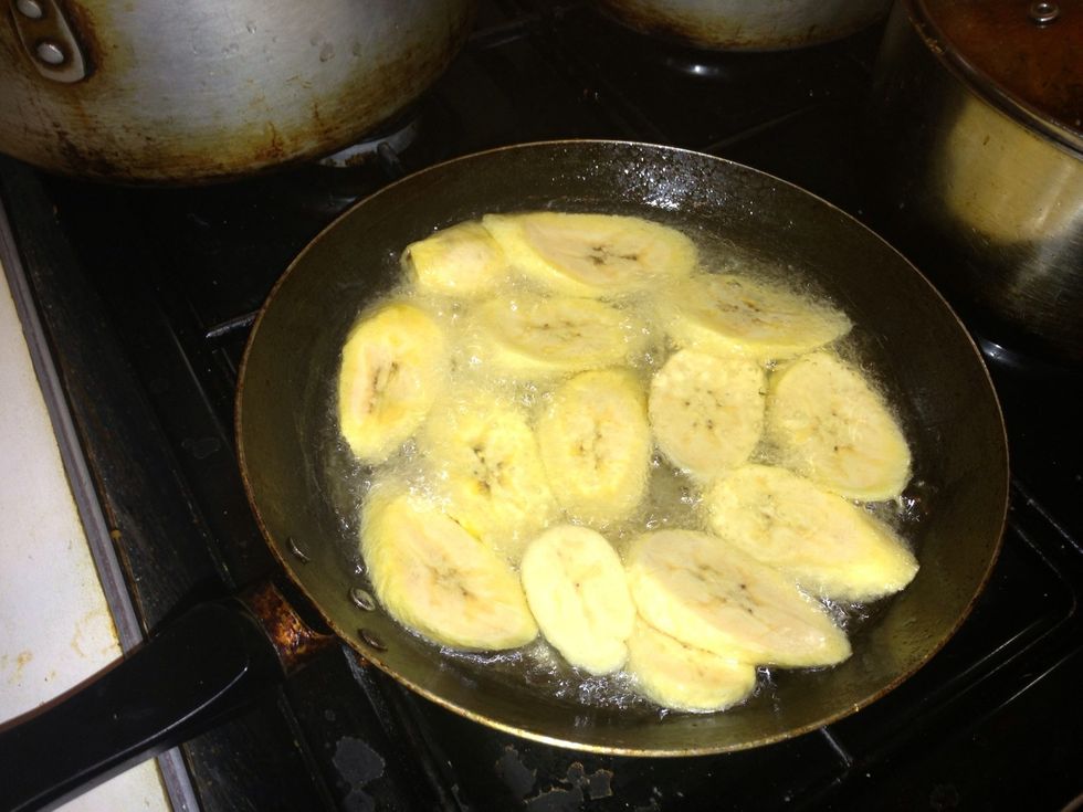 Add the rest of the plantain