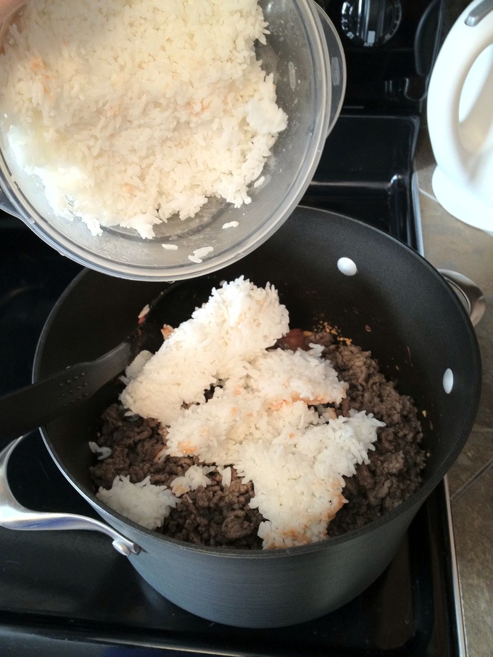 Add the rice