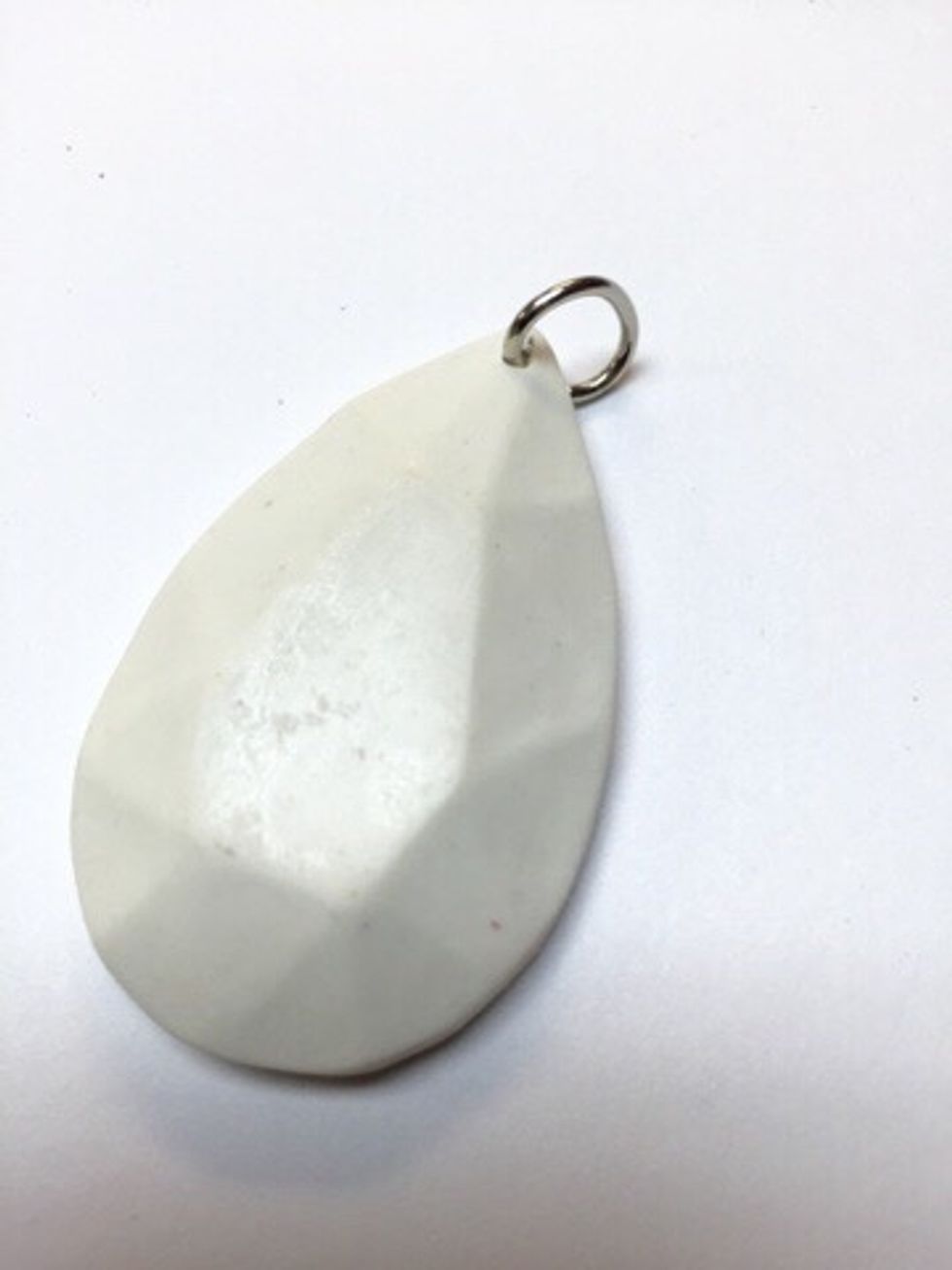 Add the ring to attach the chain for the key rings