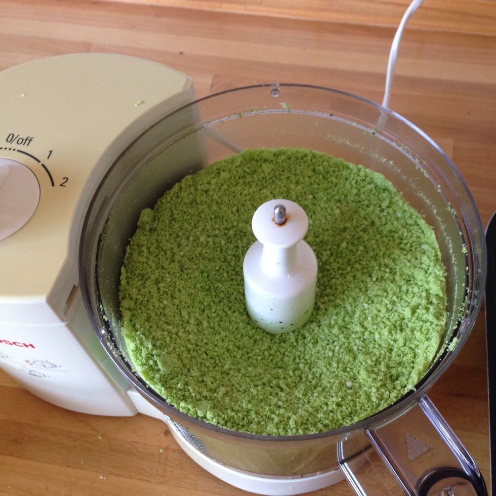 Add the salt and blend it well