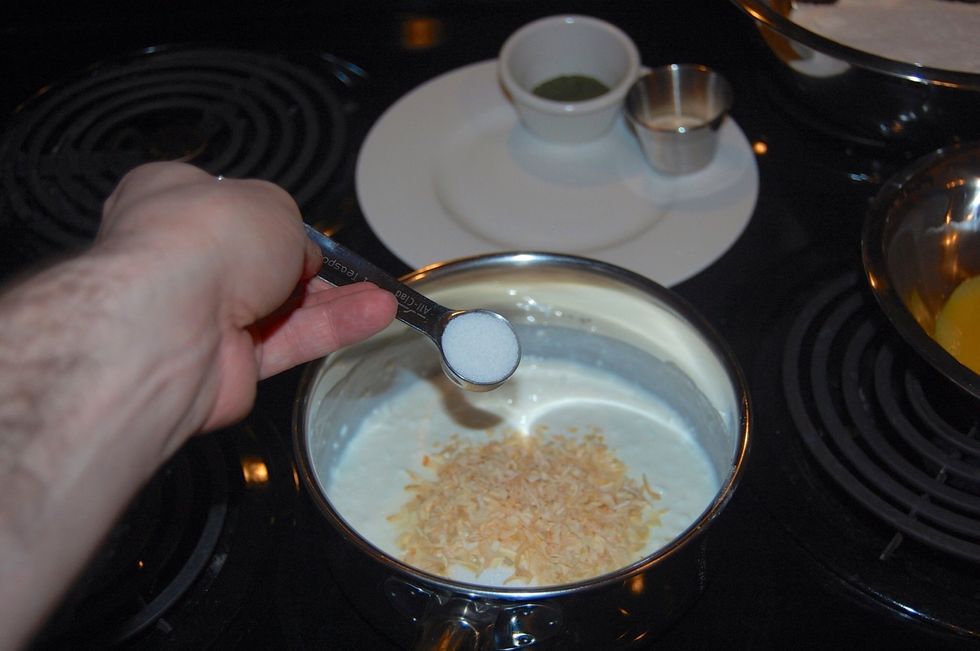 Add the salt.
