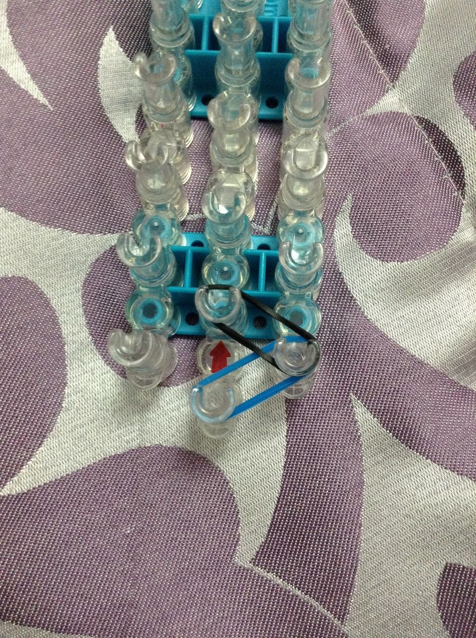Add the second elastic like so.