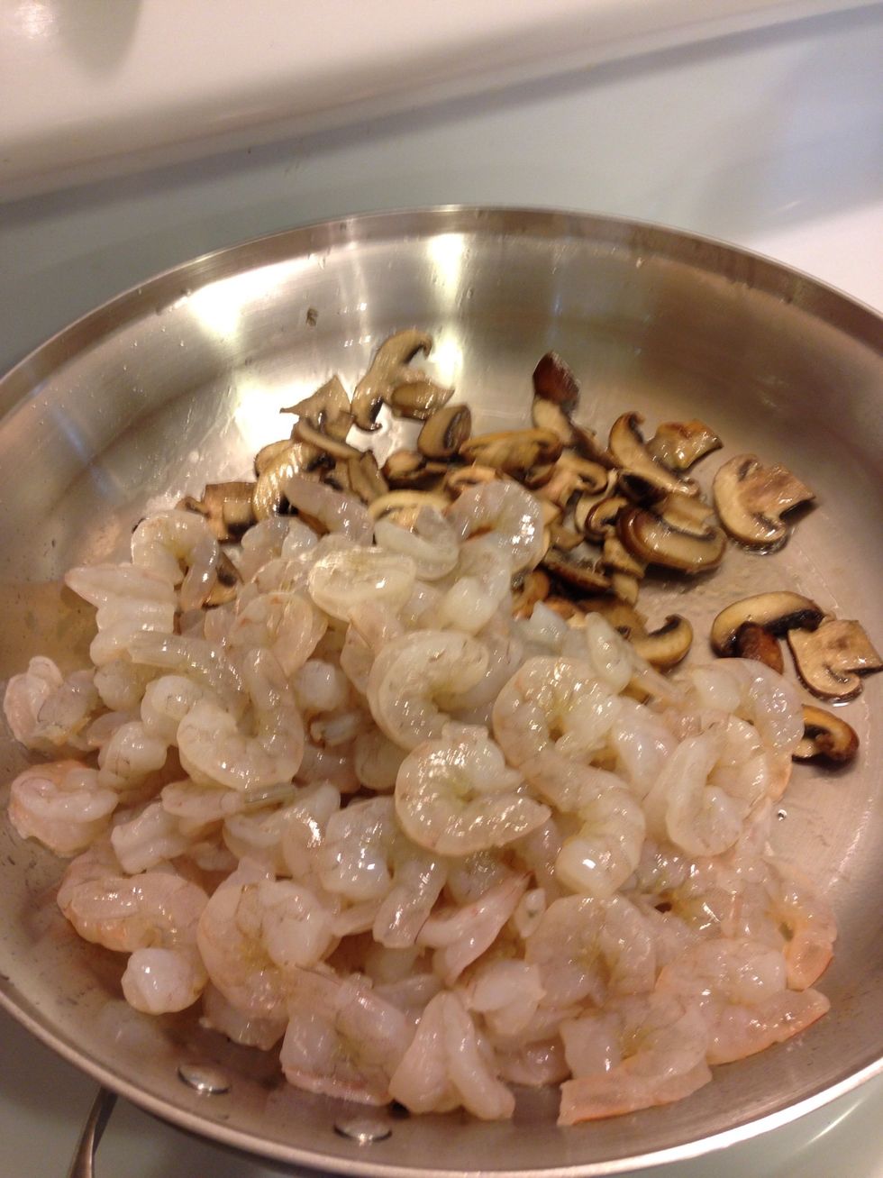 Add the shrimp and cook until shrimp is done