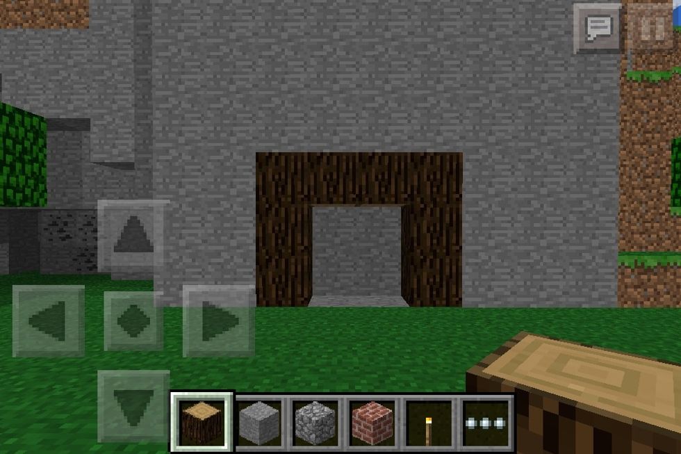 Add the special Minecraft entrance