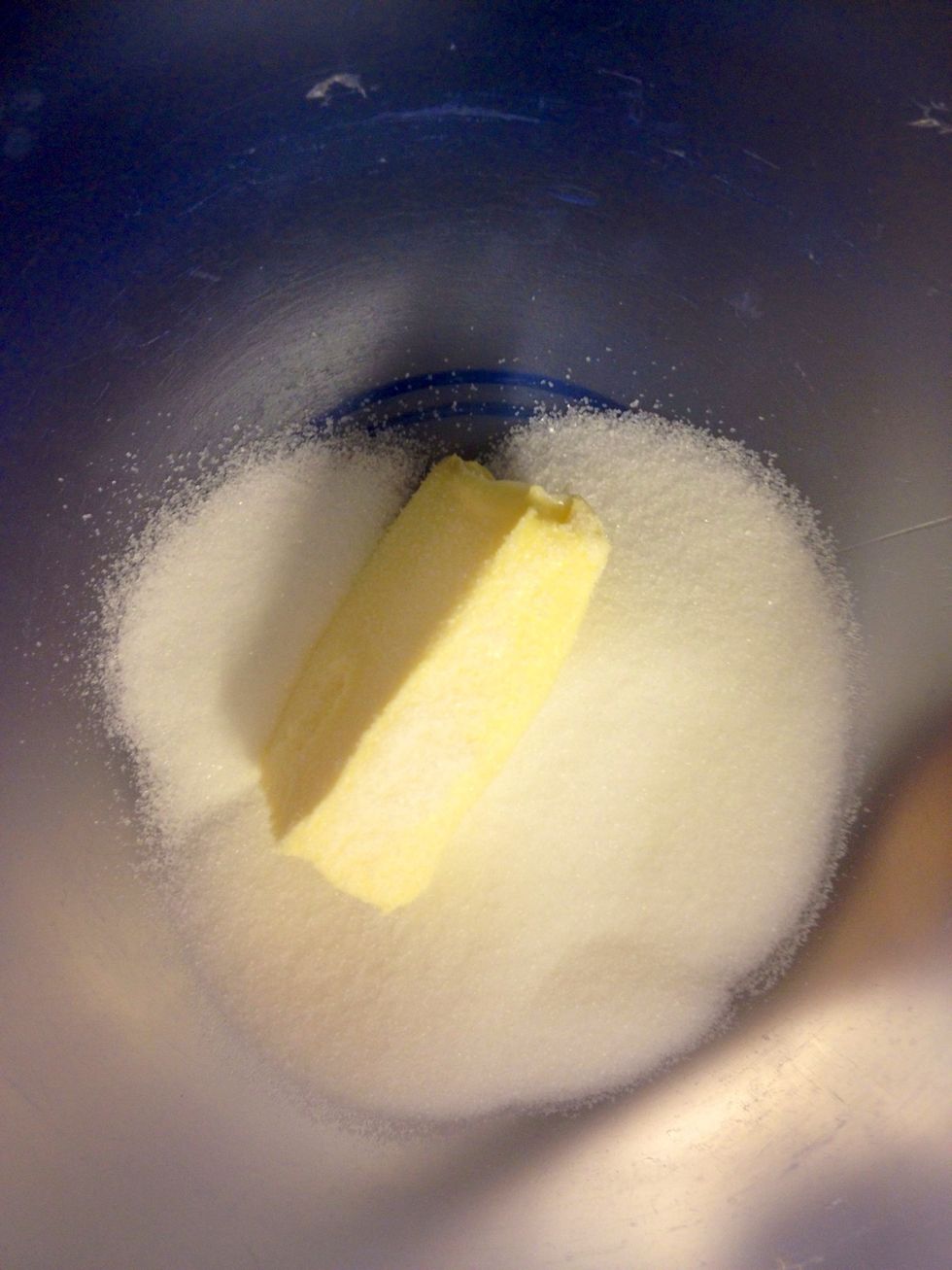Add the sugar.