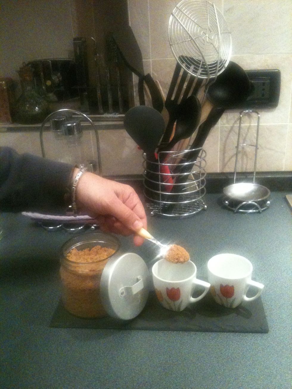 Add the sugar