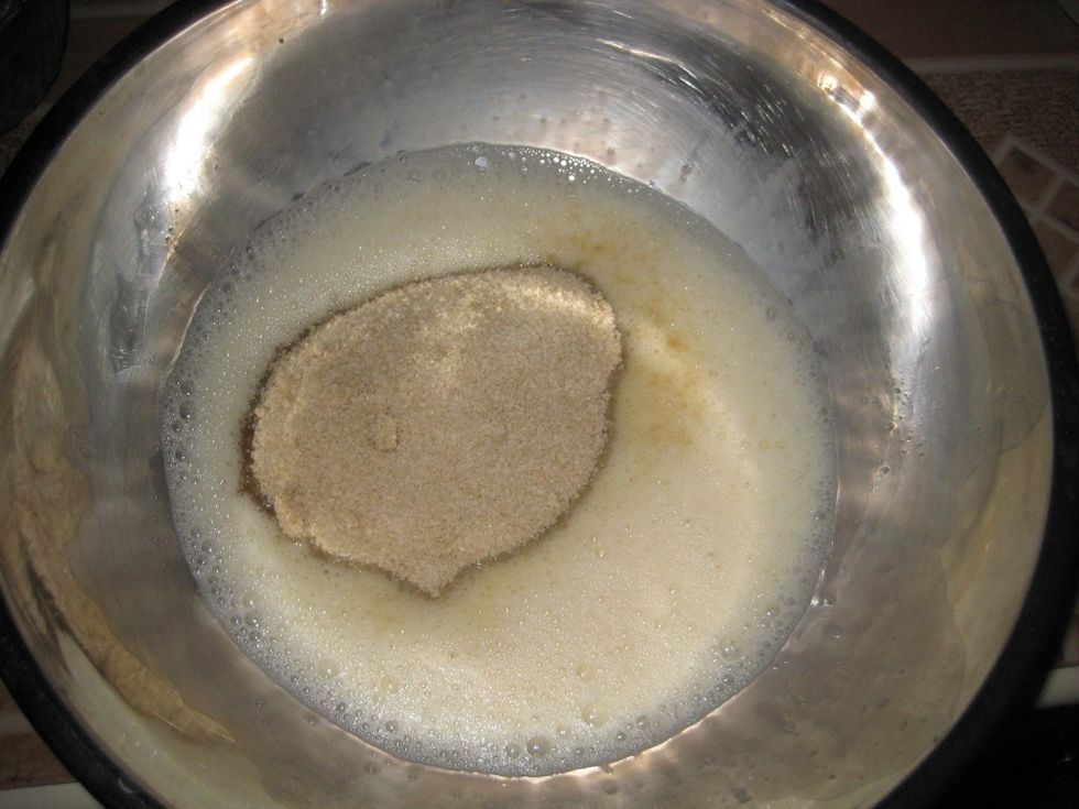 Add the sugar