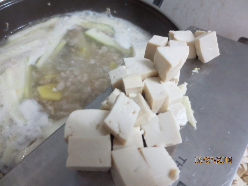 Add the tofu