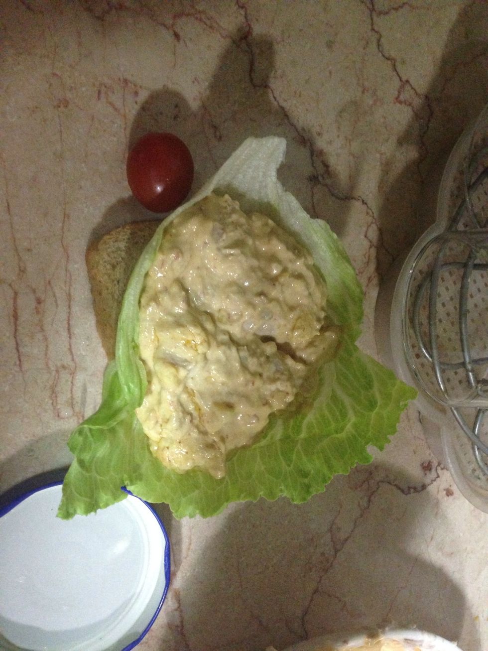 Add the Tuna Mixture