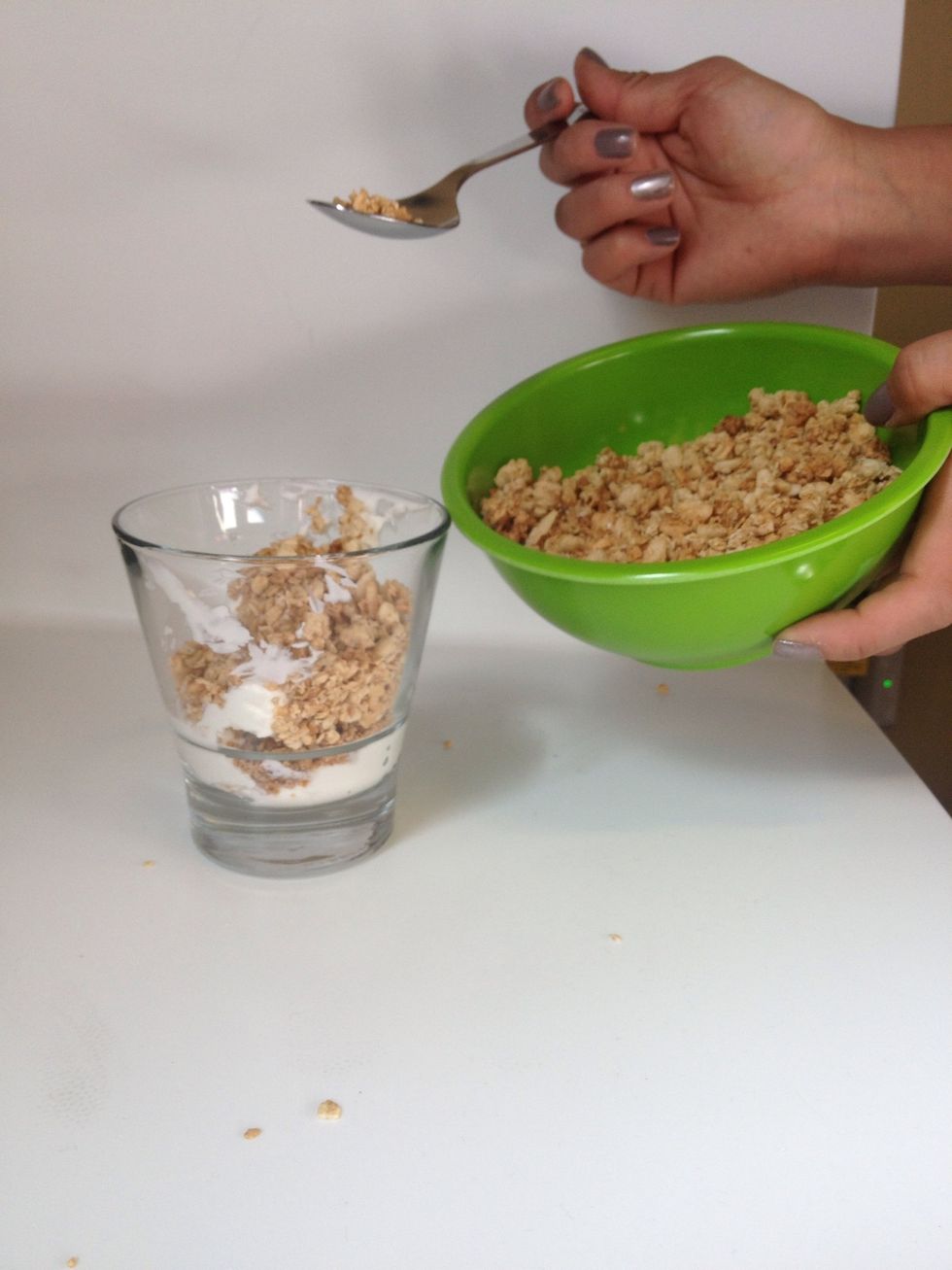 Add the Vanilla Almond Granola