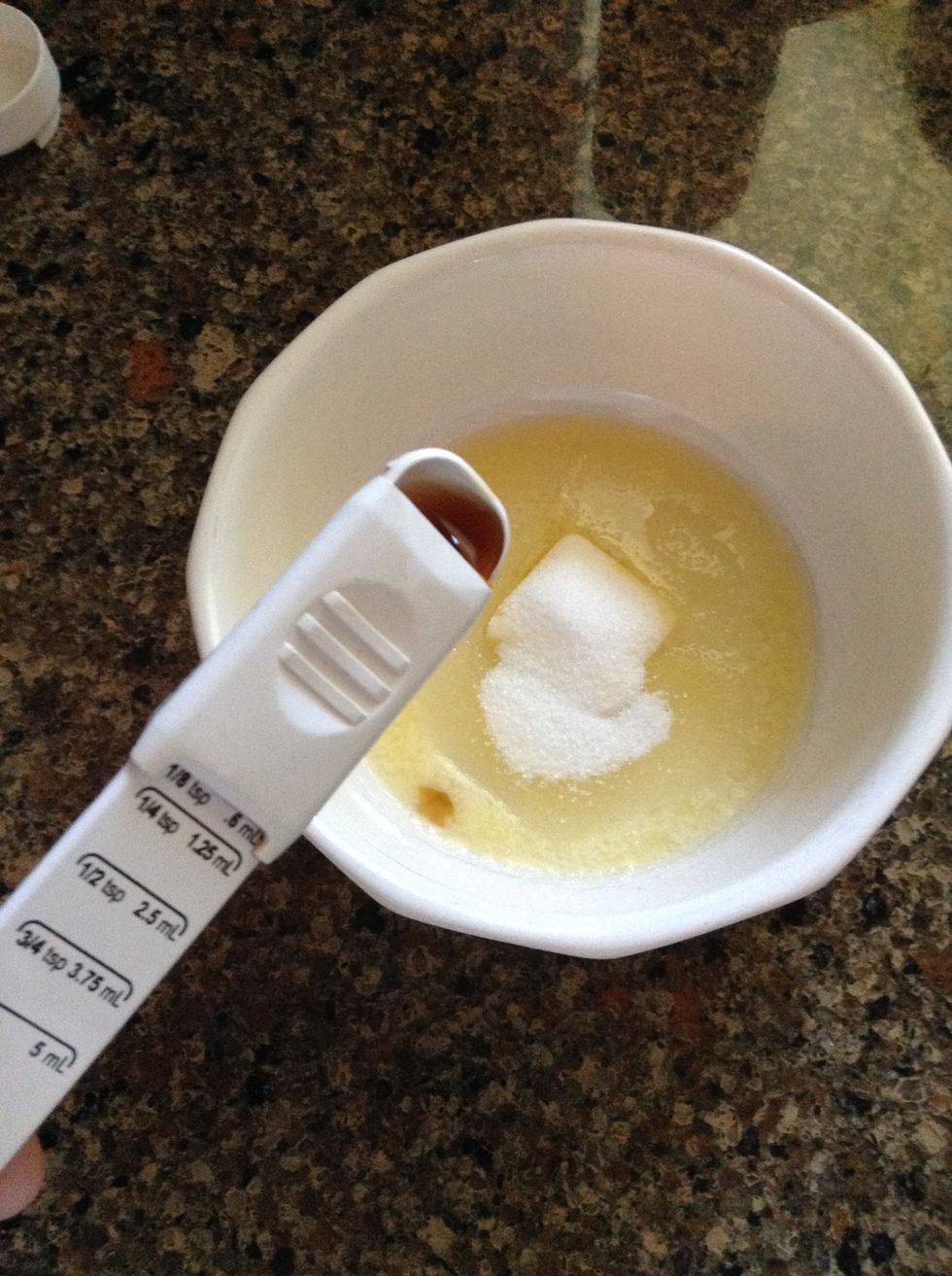 add the vanilla extract