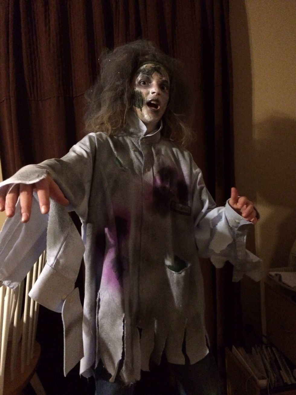 Add the Zombie clothing for a completed look.