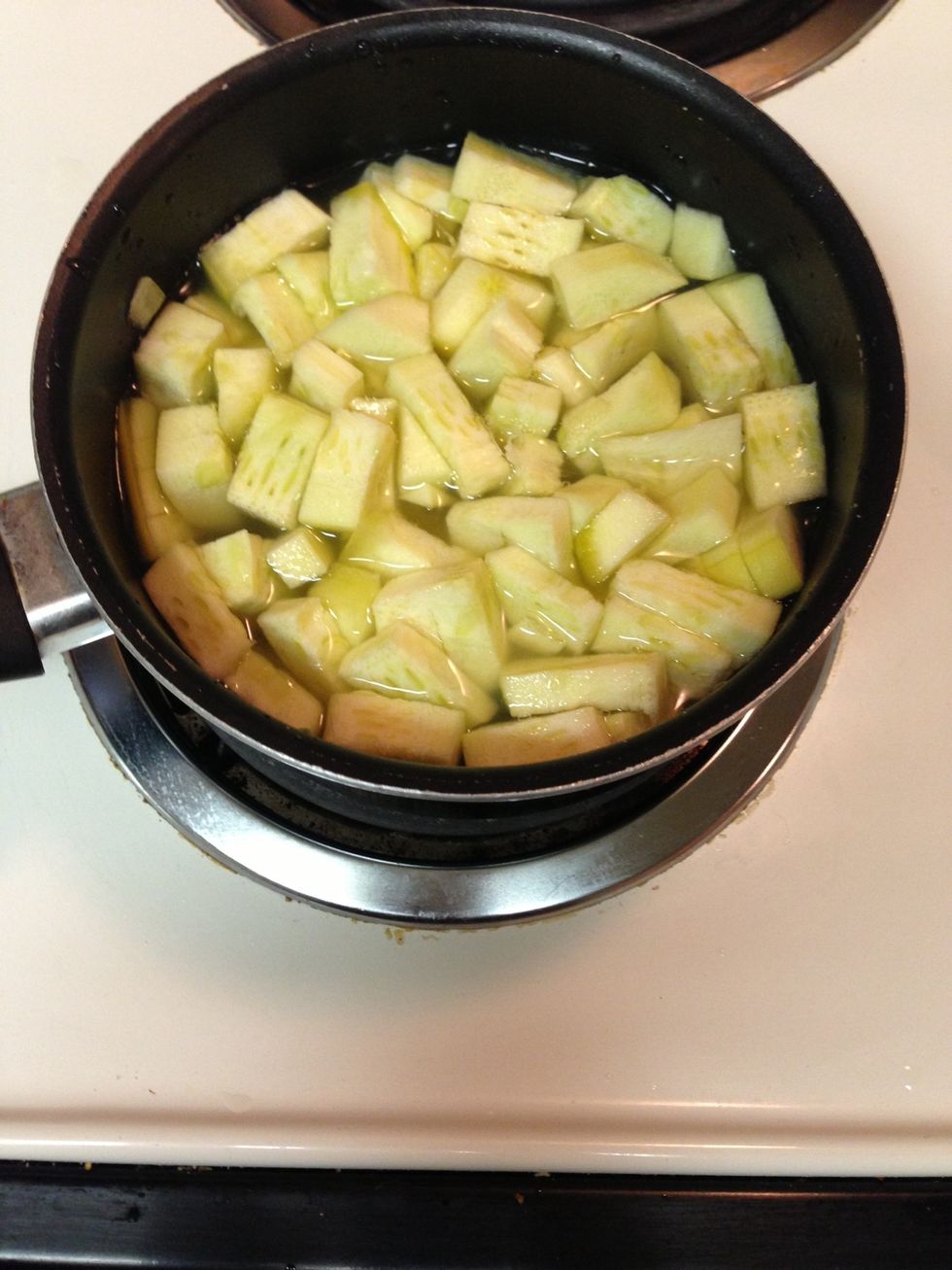 Add the zucchini