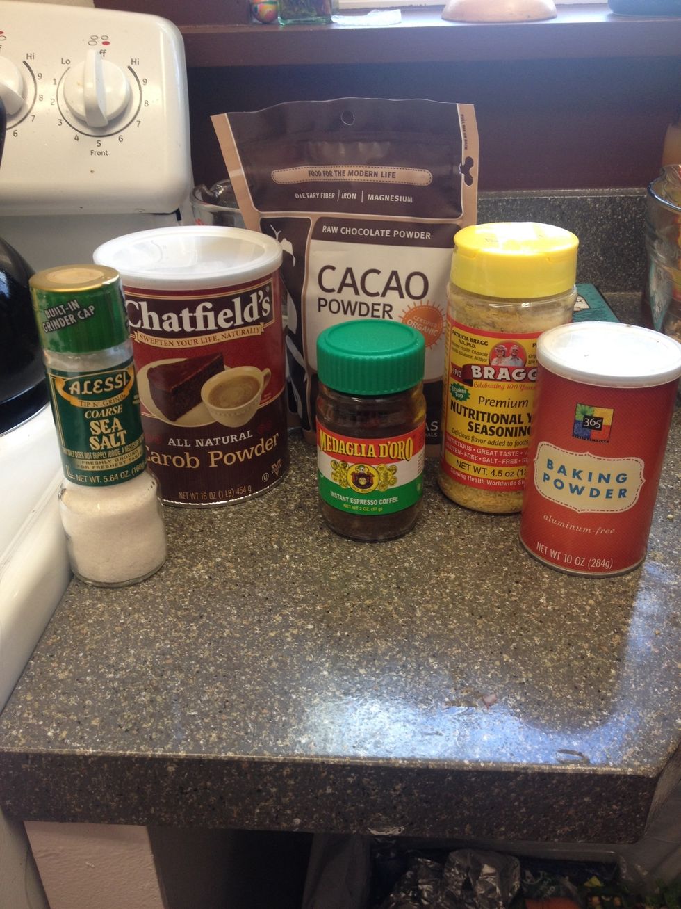 Add these ingredients to the processor.