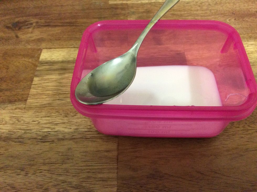 Add three quarters of a teaspoon and add it in