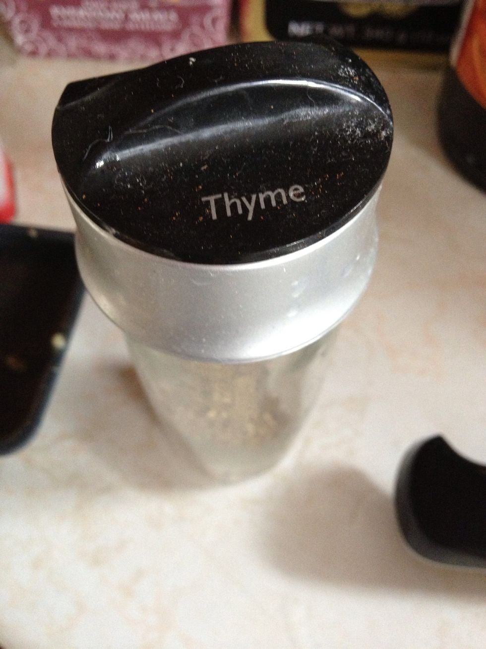 Add thyme.