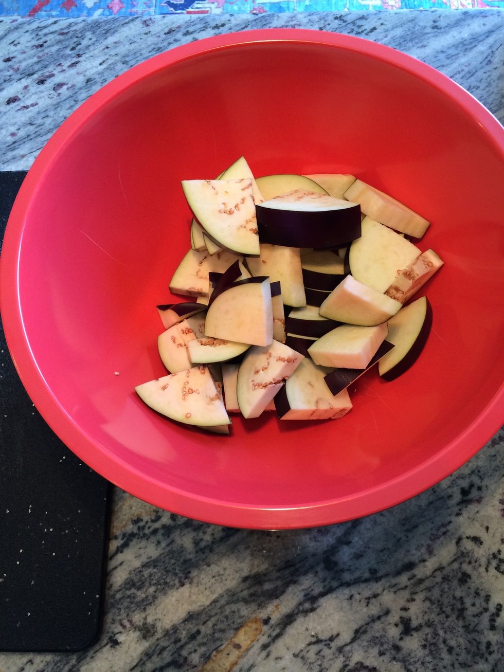 Add to a big mixing bowl.