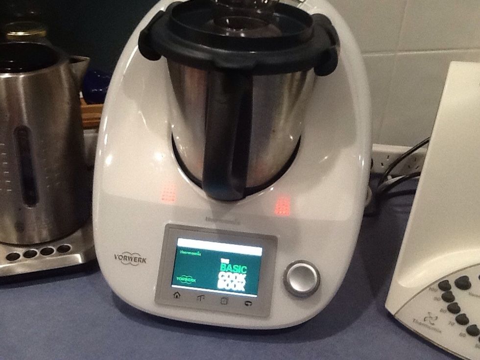 Add to blender and chop for 20 seconds on a medium speed.