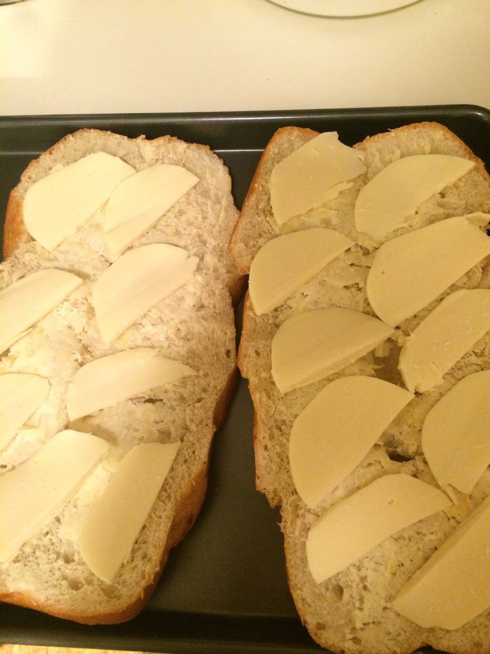 Add to bread, stick in oven