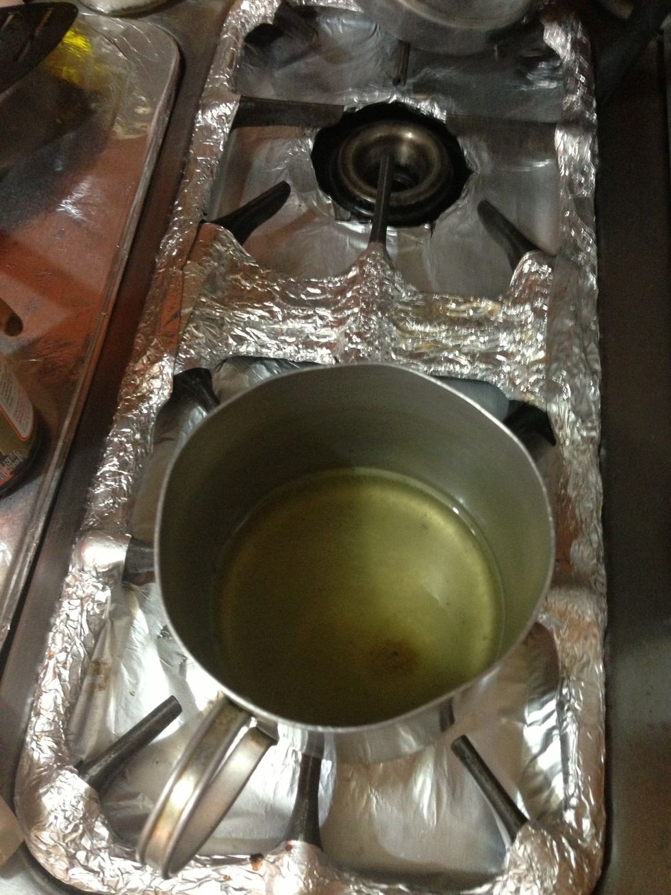 Add to cup 1/4 cup chicken stock with 2 tbsp soy Sauce 2 tbsp oyster Sauce 1 tbsp rice vinegar